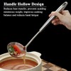 ReaNea Soup Ladle 43cm, Stainless Steel Ladle, Long, Deep and