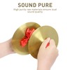Crash Cymbals, Pack of 2 15 cm Brass Hand Cymbals,