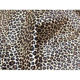 600g Heavy Duty Thick Waterproof Canvas Fabric 600D Outdoor Cover (Leopard Print, 100CMX150CM)