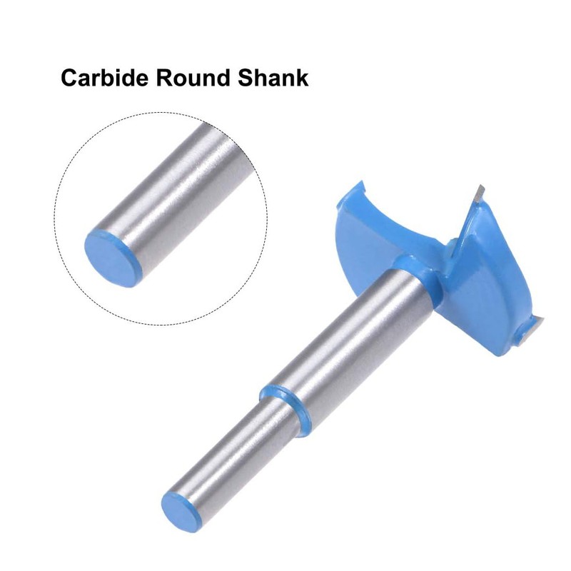 MACHSWON 2PCS Forstner Drill Bits Tungsten Carbide Wood Hole Saw