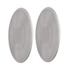 2PCS Car Audio Speaker Cover Stainless Steel Replacement for FJ