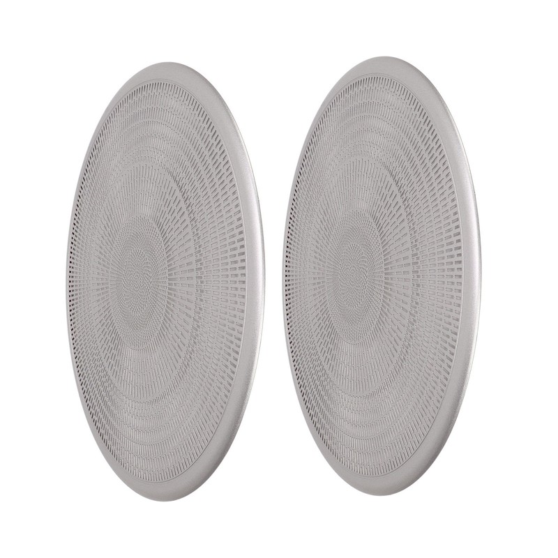 2PCS Car Audio Speaker Cover Stainless Steel Replacement for FJ