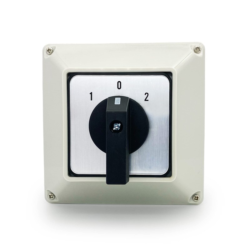 LEPEVNEY Universal Changeover Selector Switch with Waterproof Exterior Box Dual