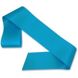 Boolavard Plain/Blank Hen Night Party Sashes - Create Your Own Sash - Unprinted Sash (Light Blue)