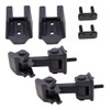 Brock Replacement 4 Pc Hood Latch Safety Catches & Brackets