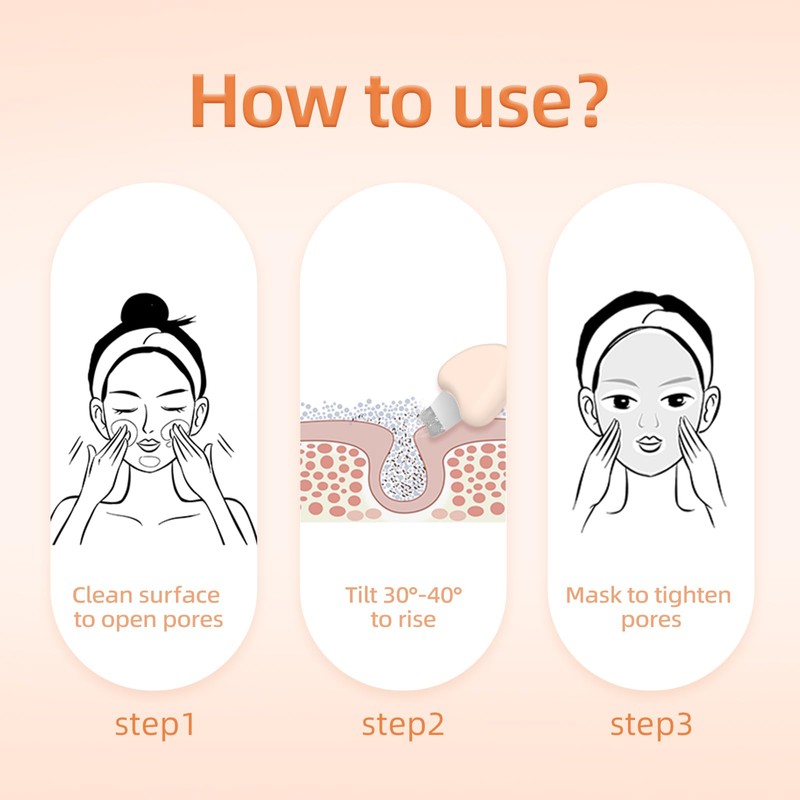 Skin Scrubber Face Scraper Tool Blackhead Remover Tool Pore Cleaner