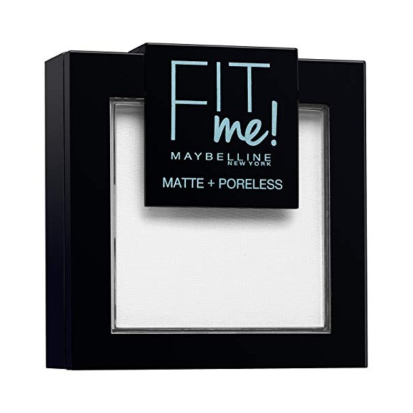 Maybelline New York FitMe Matt und Poreless Puder 90 Translucent 1er Pack(1 x 9 g)