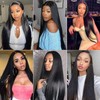 VTAOZI Straight Lace Front Wigs Human Hair for Black Women