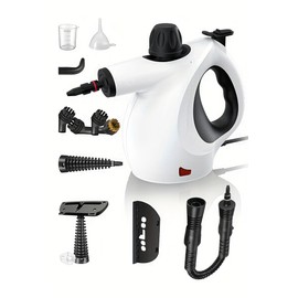 Pressurized Handheld Multi-Surface Steamer Steam Cleaner with 12pc Cleaning Kit