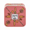 Derrière la Porte Snack Box (Stackable) Salt Nibble Box, Pink,