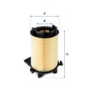 Ufi Filters 27.401.00 Air Filter