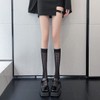 eigenn Women's Full Lace High Socks, Patterned, Junior Socks, Openwork,