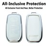 Yuebutor Key Fob Cover Case Compatible with Toyota RAV4 Prime