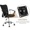 OHPHCALL Sturdy Swivel Chair Base for Salon Chairs Durable Replacement