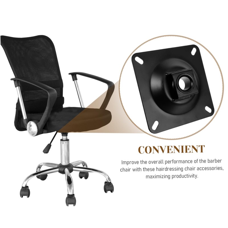OHPHCALL Sturdy Swivel Chair Base for Salon Chairs Durable Replacement