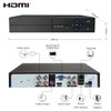 Eversecu 4Ch Home Security Camera System, 1080P DVR & 4pcs