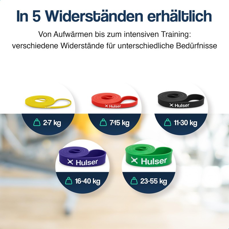 Hulser Resistance Band - 23 to 55 kg - 104/208