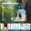 Bird Feeder with Camera, Smart Bird Feeder with Solar Panel,