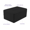 Vivva Yoga Blocks, 9"x6"x4" Yoga Blocks 2 Pack, Premium EVA