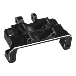 Aimrock RC Metal Steering Servo Mount Bracket Upgrades for Axial SCX24 Bronco Deadbolt JLU B-17 Gladiator C10 black