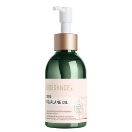 BIOSSANCE BIOSSANCE 100% Squalane Oil - Sustainable, Vegan Face Oil & Body Oil - Hydrating, Fast-Absorbing Moisturizer - Ideal for Oily Skin, Face, Hair - Organic Sugarcane-Derived Squalane, 3.3 ounces