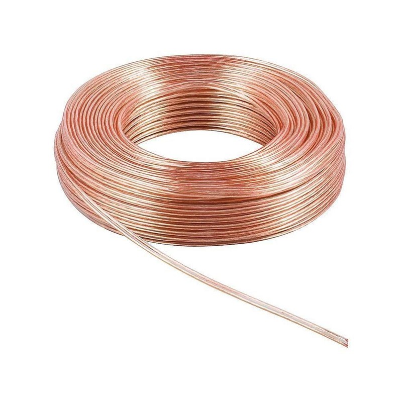 Goobay CCA Transparent Speaker Cable 25 M Role, Qu