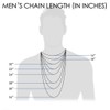 PY BLING Mens Heavy Miami Cuban Link Chain Choker 14k