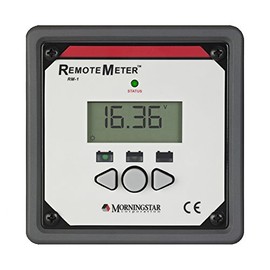 Morningstar remote LCD meter for SunSaver Duo controller, SunSaver MPPT controller and SureSine inverters RM-1