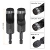 QUARKZMAN 2 Pieces 14 mm, 16 mm Leather Hollow Hole