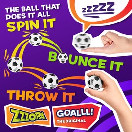 Original ZZZOPA Fidget Balls: GOALLL! Fidget Stress Ball from Fun Collection Fidget Toys for Kids: Throw it! 1/20 Collectibles 6 cm Fidget Stress Ball Kids’ Toys by P.M.I. Easter Basket Stuffer