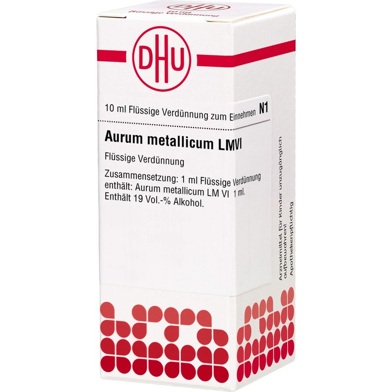 DHU Aurum Metallicum LM VI Dilution, 10.0 ml Solution