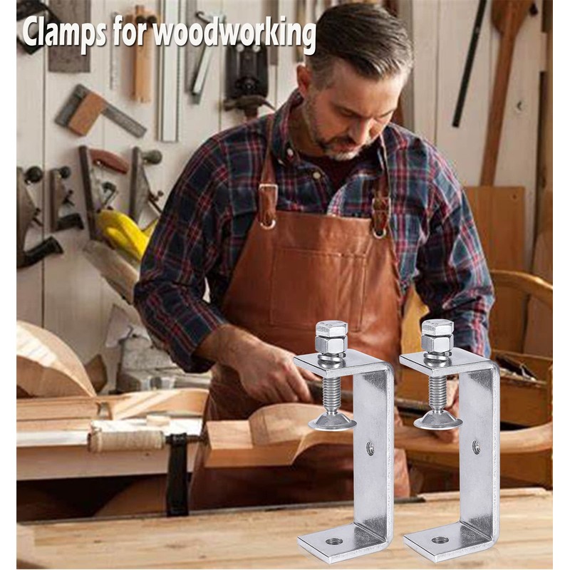 Clamp Heavy Duty Tiger Clamp Metal C Clamps Woodworking C-Clamp