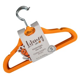 Lifeney Meets The Mouse Hangers Set of 10 - Suitable for Children's Clothes - Narrow Hanger with Velour Coating (Similar to Velvet)