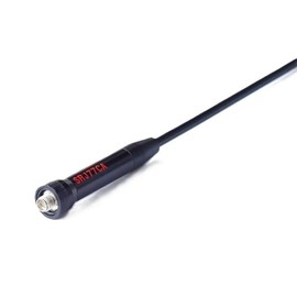 Diamond Antenna SRJ77CA Dual-Band 144/430 MHz HT Antenna for Handheld Radios – High-Gain VHF/UHF Portable Antenna, Compact, Lightweight, Black