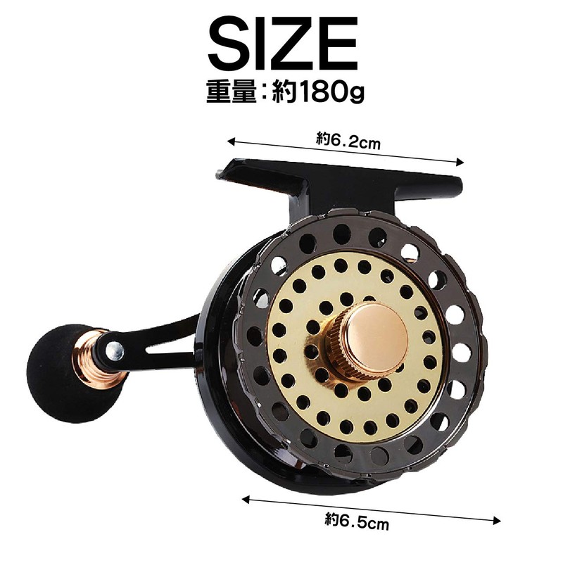 HAMILO Raft Reel, Squid Reel, Nuchi Black Fishing, Caset Fishing,