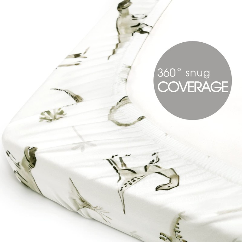 Stretch Ultra Soft Jersey Knit Fitted Pack n Play Sheets