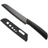 Muncene Ceramic Bread Knife - 6" Sharp Blade Serrated Kitchen