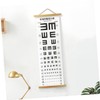 Alipis Visual Testing Chart Eye Chart for Family Vision Exams
