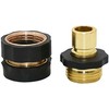 Conector rápido 3/4 de latón para manguera de jardín –