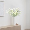 IPOPU 6PCS Cosmos Flowers Artificial Silk Cosmos Flowers 24”White Cosmos
