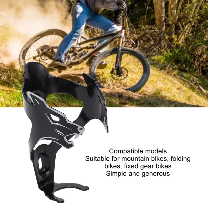 Bike Water Bottle Holder Lightweight Thick Aluminum Alloy Flexible Bicycle