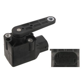 febi bilstein 34586 Sensor for Headlight Range Adjustment, 1 Piece, Black
