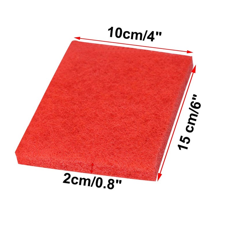 sourcing map 3pcs Scouring Pad Non-Scratch Scouring Sponge Scrub Pads