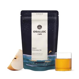 OSULLOC Moon Walk Tea (Korean Pear Flavor) | Sweet Fruit Tea | 20 Pyramid Tea Bags, 1.76oz
