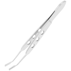 Outanaya Rectangular Head Eyelid Massage Tweezers Eyelid Gland Expressor Forceps for Dry Eye Treatment