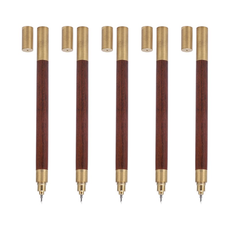 5PCS Portable Scriber Pen Carbide Tip Woodworking Pen for Marking