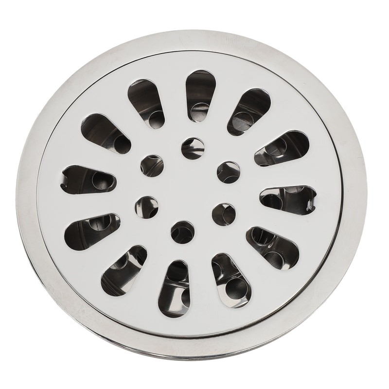 Floor Drain 3.5 Inch Stainless Steel Odor Resistant Deep Water