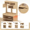 Bucasso Wooden Model Kit Organizer Rack with MDF Material, Paint