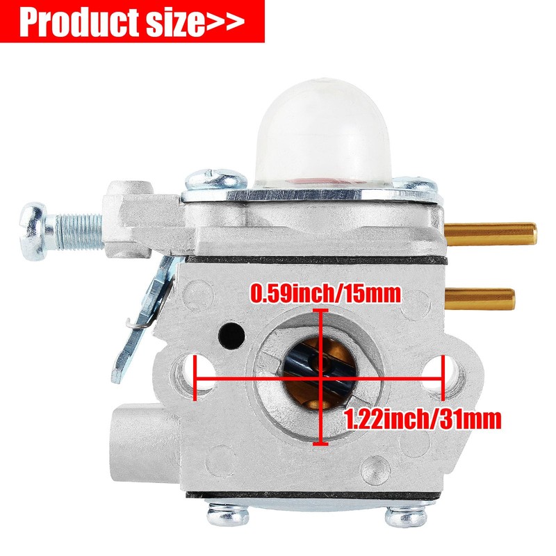 SOAJEE 753-06190 TB22EC TB32EC Carburetor Compatible with Troy Bilt TB2040XP