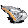 ROADFAR Chrome Housing Amber Reflector Clear Lens Headlights For Nissan